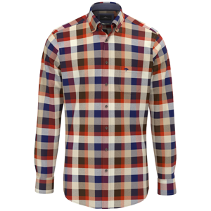Fynch-Hatton Square Flannel Check Shirt